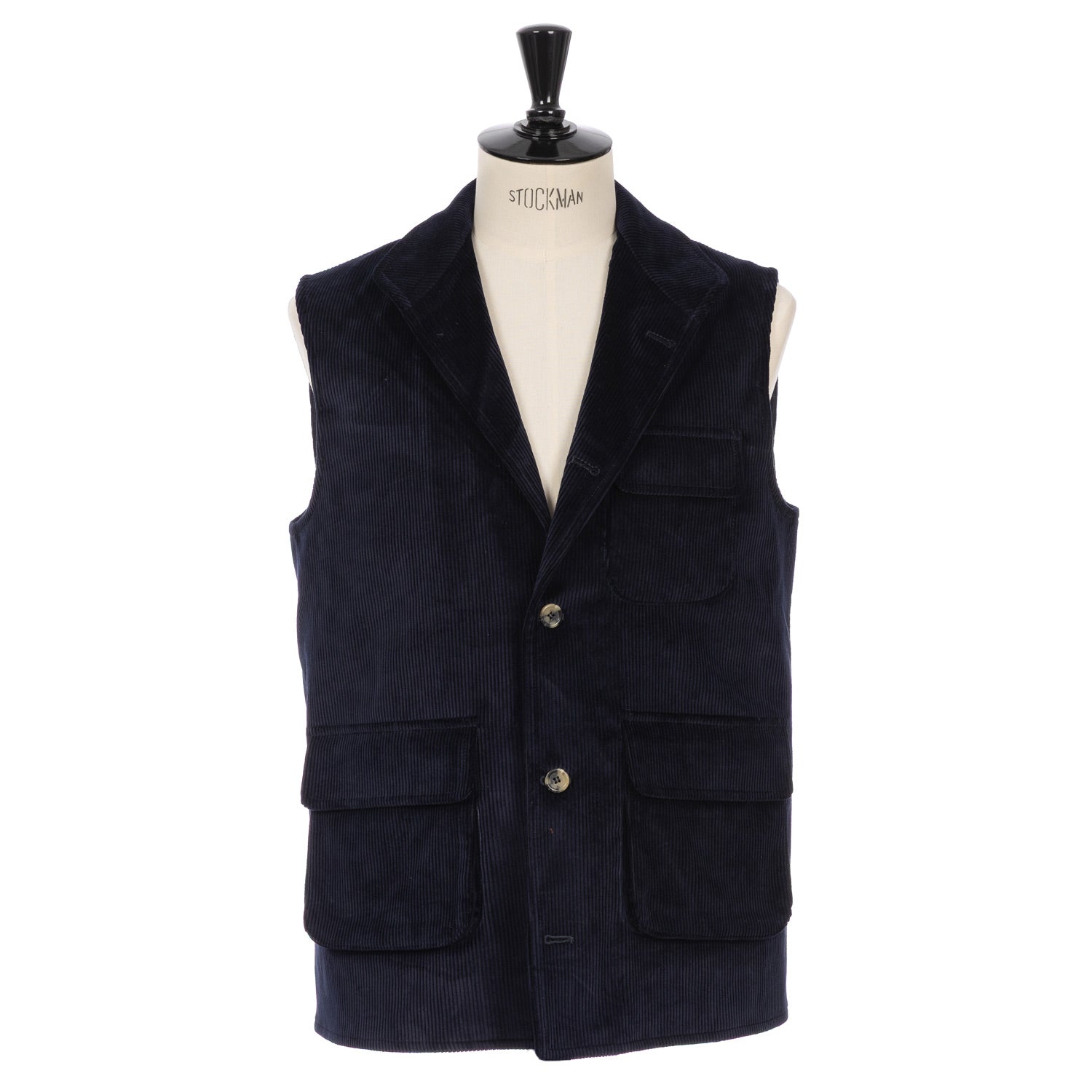 Special Edition x MJ: Weste "The Corduroy Teba Vest" aus Baumwollcord